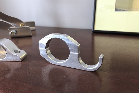 Billet Aluminum Helmet Hook